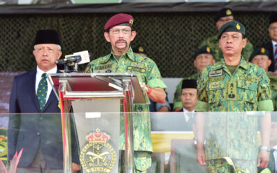 HIS MAJESTY THE SULTAN AND YANG DI-PERTUAN OF BRUNEI DARUSSALAM GRACES THE 58th RBAF ANNIVERSARY GRAND PARADE CELEBRATION