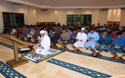 THANKSGIVING CEREMONY TO COMMEMORATE THE 73rd BIRTHDAY CELEBRATION OF HIS MAJESTY THE SULTAN AND YANG DI-PERTUAN OF BRUNEI DARUSSALAM