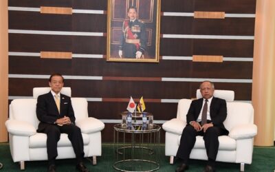 SECOND MINISTER OF DEFENCE RECEIVES FAREWELL CALL BY AMBASSADOR OF JAPAN TO BRUNEI DARUSSALAM