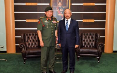 CHIEF OF ARMY, MALAYSIAN ARMY CONDUCTS INTRODUCTORY VISIT TO BRUNEI DARUSSALAM