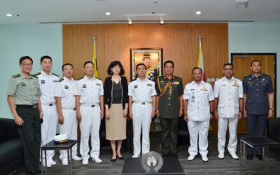 RBAF COMMANDER RECEIVES COURTESY CALL FROM POLITICAL COMMISSAR OF DALIAN NAVAL ACADEMY, PEOPLE’S LIBERATION ARMY-NAVY