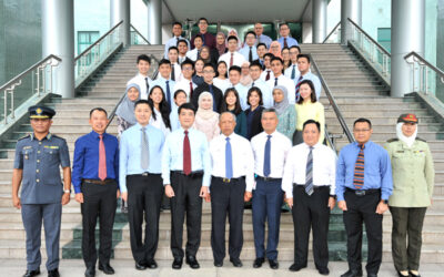 A DIALOGUE SESSION WITH SINGAPORE’S SENIOR MINISTER OF STATE FOR DEFENCE DURING 11th BSDSDP