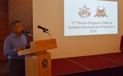 11th BRUNEI DARUSSALAM – REPUBLIC OF SINGAPORE DEFENCE SCHOLARS DEVELOPMENT PROGRAMME ENDED IN SINGAPORE