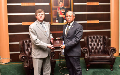 SECOND MINISTER OF DEFENCE RECEIVES INTRODUCTORY CALL FROM AMBASSADOR OF THE RUSSIAN FEDERATION TO BRUNEI DARUSSALAM