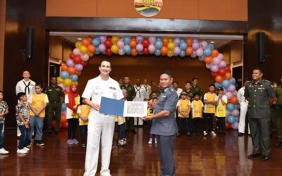 MUSICAL PERFORMANCE BY RBAF BAND AND US 7th FLEET BAND PERFORMANCES DELIGHTS YASKA MEMBERS