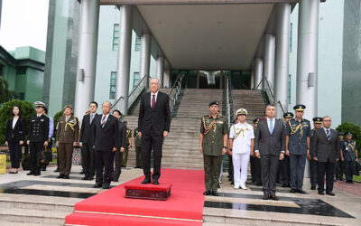 BRUNEI DARUSSALAM’S SECOND MINISTER OF DEFENCE AND SINGAPORE’S MINISTER FOR DEFENCE OBSERVE EXERCISE PELICAN 2019