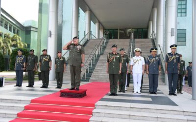 MALAYSIAN CHIEF OF DEFENCE FORCE CONDUCTS FAREWELL VISIT TO BRUNEI DARUSSALAM