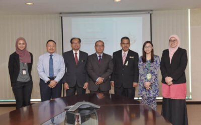 DELEGATION FROM MALAYSIA’S SCIENCE AND TECHNOLOGY RESEARCH INSTITUTE FOR DEFENCE CONDUCTS WORKING VISIT TO BRUNEI DARUSSALAM