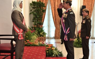 RBAF COMMANDER CONFERRED WITH REPUBLIC OF SINGAPORE’S DISTINGUISHED SERVICE ORDER (MILITARY) AWARD