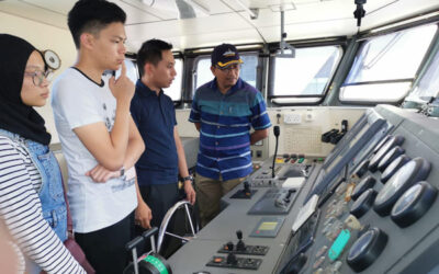ROYAL BRUNEI NAVY SHIPS PAYS GOODWILL VISIT TO BELAIT DISTRICT
