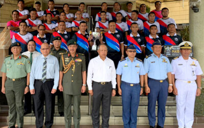 SECOND MINISTER OF DEFENCE HOSTED APPRECIATION EVENT FOR THE MINISTRY OF DEFENSE FOOTBALL TEAM
