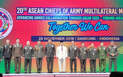 20th ASEAN CHIEFS OF ARMY MULTILATERAL MEETING AND 9th ASEAN SERGEANT MAJORS ANNUAL MEETING IN BANDUNG, INDONESIA