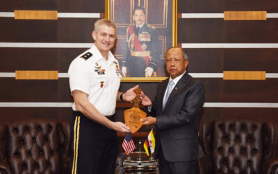 VISIT TO MINISTRY OF DEFENCE BY COMMANDER SPECIAL OPERATIONS COMMAND, PACIFIC, UNITED STATES OF AMERICA