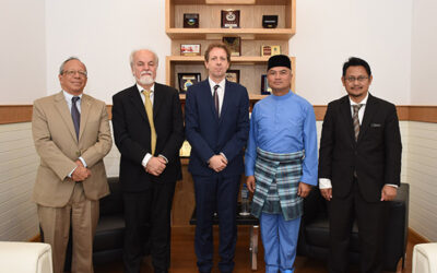 COURTESY CALL TO PERMANENT SECRETARY OF THE MINISTRY OF DEFENCE BY THE EUROPEAN UNION AMBASSADOR TO ASEAN
