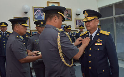 COMMANDER-IN-CHIEF ROYAL THAI AIR FORCE RECEIVES THE ROYAL BRUNEI AIR FORCE HONORARY PILOT WING