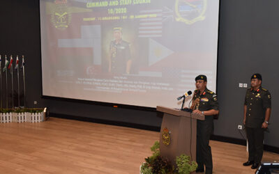 THE OPENING CEREMONY OF THE 10th COMMAND AND STAFF COURSE