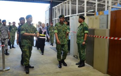 RBAF COMMANDER CONDUCTS QUARTERLY INSPECTION AT BOKIAH GARRISON