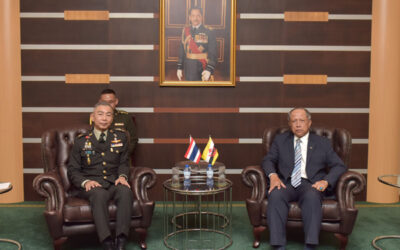 INTRODUCTORY VISIT OF THE COMMANDER-IN-CHIEF, ROYAL THAI ARMY TO BRUNEI DARUSSALAM