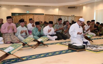 MINISTRY OF DEFENCE AND RBAF PERFORM SUNAT HAJAT PRAYER AND SPECIAL DOA