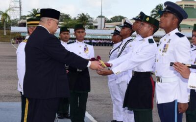 RBAF PASSING OUT PARADE FOR THE 165th INTAKE MALE RECRUITS