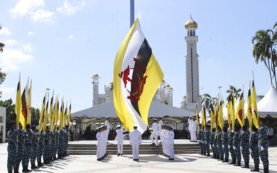FLAG LOWERING CEREMONY IN CONJUNCTION WITH BRUNEI DARUSSALAM’S 36th NATIONAL DAY