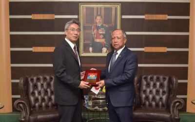 WORKING VISIT TO BRUNEI DARUSSALAM BY THE VICE-MINISTER OF DEFENSE FOR INTERNATIONAL AFFAIRS OF JAPAN