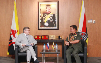 RBAF COMMANDER RECEIVES INTRODUCTORY CALL FROM AMBASSADOR OF THE RUSSIAN FEDERATION TO BRUNEI DARUSSALAM