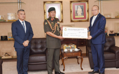 MINISTRY OF DEFENCE AND RBAF MAKE DONATIONS TO THE COVID-19 RELIEF FUND