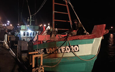 FOREIGN FISHING VESSEL APPREHENDED FOR ILLEGAL FISHING