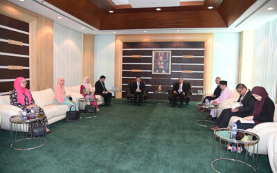 NEWLY APPOINTED BRUNEI DARUSSALAM ENVOYS PAID JOINT COURTESY CALL TO SECOND MINISTER OF DEFENCE