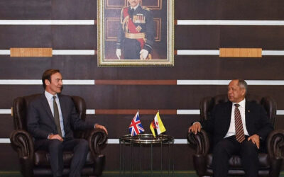 UNITED KINGDOM HIGH COMMISSIONER TO BRUNEI DARUSSALAM PAID FAREWELL CALL ON SECOND MINISTER OF DEFENCE