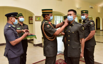 COMMISSIONING AND PROMOTION CEREMONY FOR OFFICER CADET