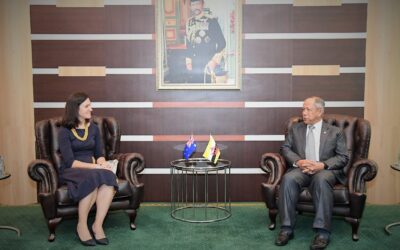 SECOND MINISTER OF DEFENCE RECEIVES FAREWELL CALL BY THE AUSTRALIAN HIGH COMMISSIONER TO BRUNEI DARUSSALAM