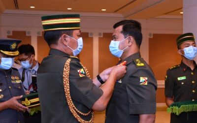 TWO RBAF SENIOR OFFICERS PROMOTED TO BRIGADIER GENERAL