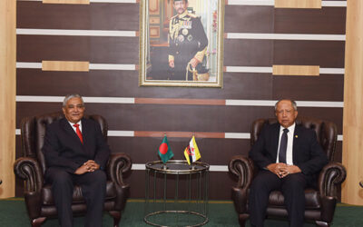 SECOND MINISTER OF DEFENCE RECEIVES FAREWELL CALL BY THE HIGH COMMISSIONER OF BANGLADESH TO BRUNEI DARUSSALAM