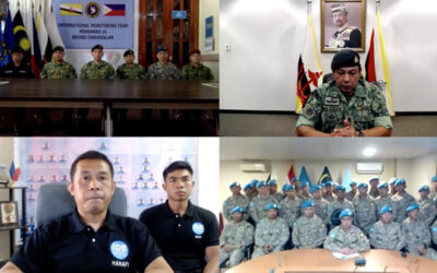 RBAF COMMANDER CONVENED A VIDEO CONFERENCE WITH IMT, IDB AND UNIFIL RBAF CONTINGENTS