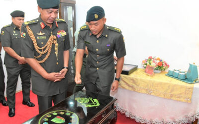 RBAF COMMANDER FAREWELL VISIT TO ROYAL BRUNEI LAND FORCE