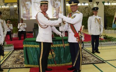 RBAF COMMANDER CHANGE OF COMMAND CEREMONY