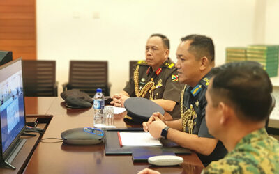 RBAF COMMANDER CONVENED A VIDEO CONFERENCE WITH IMT AND UNIFIL RBAF CONTINGENTS
