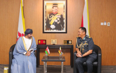RBAF COMMANDER RECEIVES CALL FROM THE AMBASSADOR OF THE SULTANATE OF OMAN TO BRUNEI DARUSSALAM