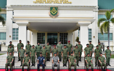 RBAF COMMANDER INTRODUCTORY VISIT TO ROYAL BRUNEI LAND FORCE