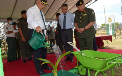WORKING VISIT BY THE SECOND MINISTER OF DEFENCE TO TRAINING INSTITUTE RBAF