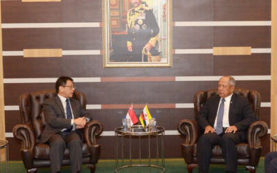 SECOND MINISTER OF DEFENCE RECEIVES FAREWELL CALL BY THE REPUBLIC OF SINGAPORE’S HIGH COMMISSIONER TO BRUNEI DARUSSALAM