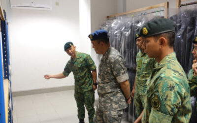 RBAF COMMANDER INTRODUCTORY VISIT TO DEFENCE ACADEMY RBAF