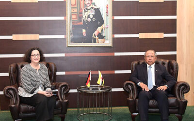 SECOND MINISTER OF DEFENCE RECEIVES INTRODUCTORY CALL BY THE AMBASSADOR OF FEDERAL REPUBLIC OF GERMANY