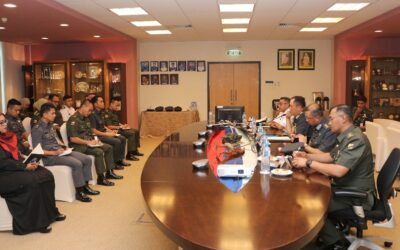 RBAF COMMANDER INTRODUCTORY VISIT TO DIRECTORATE OF INTELLIGENCE