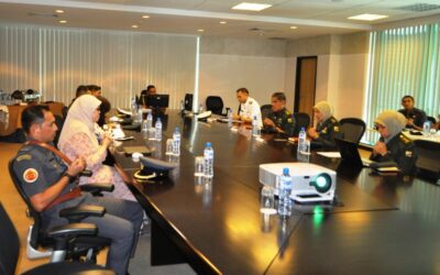 RBAF COMMANDER INTRODUCTORY VISIT TO DIRECTORATE OF LOGISTIC