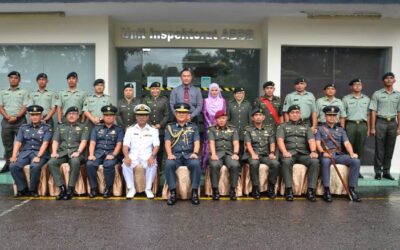 RBAF COMMANDER INTRODUCTORY VISIT TO RBAF INSPECTORATE UNIT