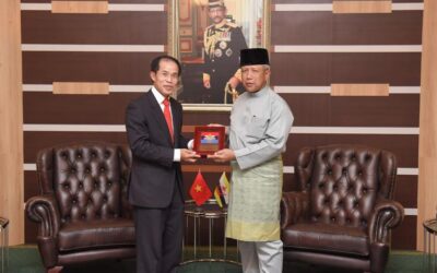 SECOND MINISTER OF DEFENCE RECEIVES INTRODUCTORY CALL BY NEW AMBASSADOR OF THE SOCIALIST REPUBLIC OF VIET NAM TO NEGARA BRUNEI DARUSSALAM