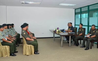RBAF COMMANDER INTRODUCTORY VISIT TO DIRECTORATE OF FORCE CAPABILITY DEVELOPMENT